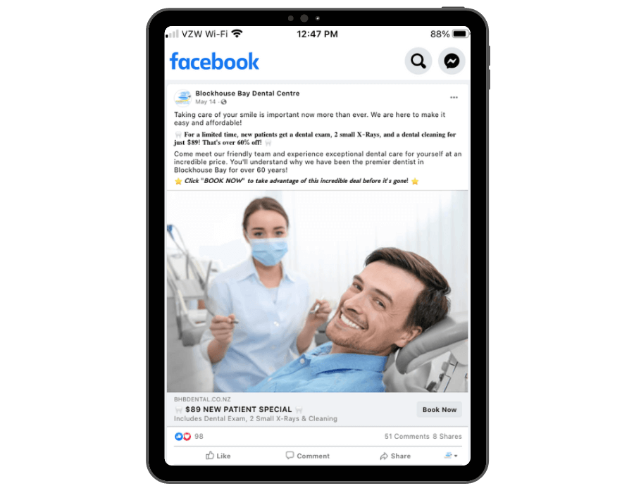 Amplify Your Dental Marketing with Facebook Ads