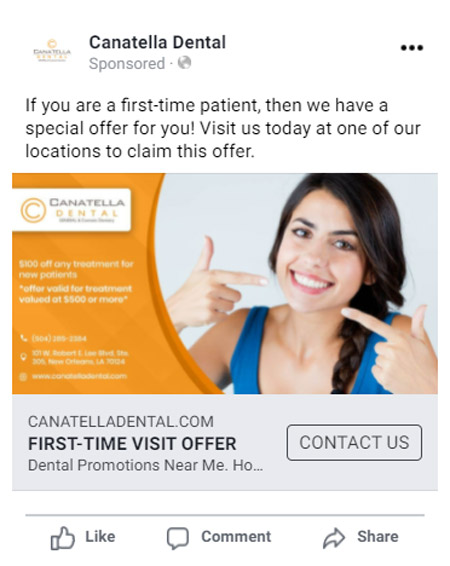 Connecting with the Dental Community through Facebook Ads