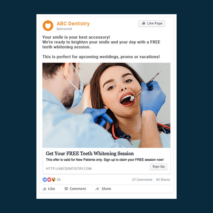 Effective Strategies for Dentist-Specific Facebook Ads