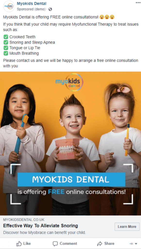 Enhancing Orthodontic Practice Growth with Facebook Ads