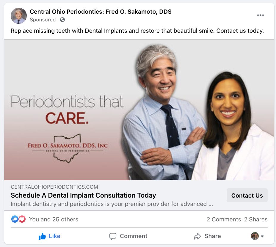 Targeted Facebook Ad Campaigns for Dentists