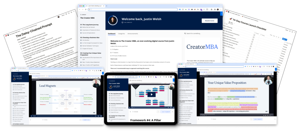 Taking Action with The Creator MBA: Review